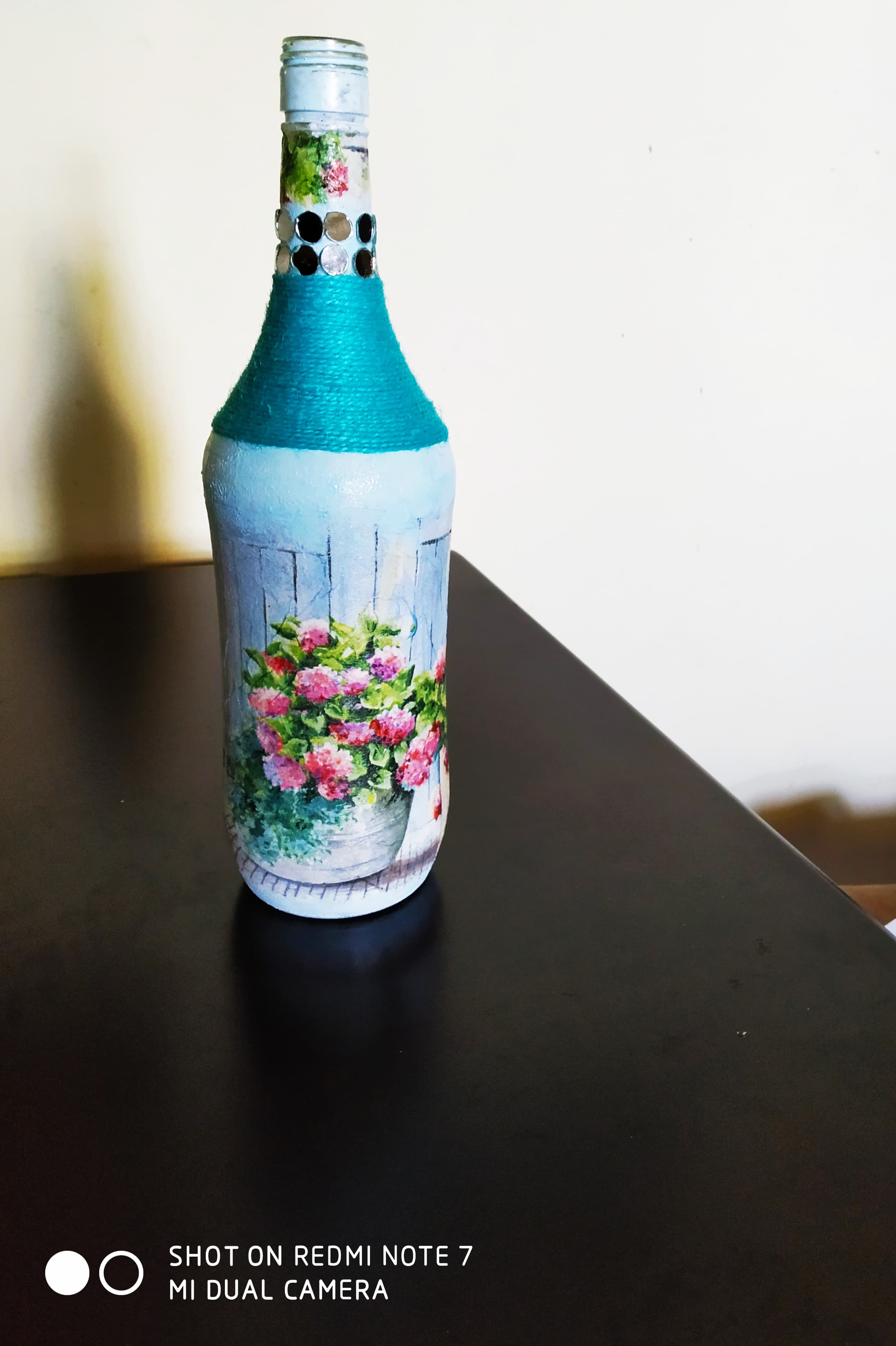 Decorated Bottle Garden