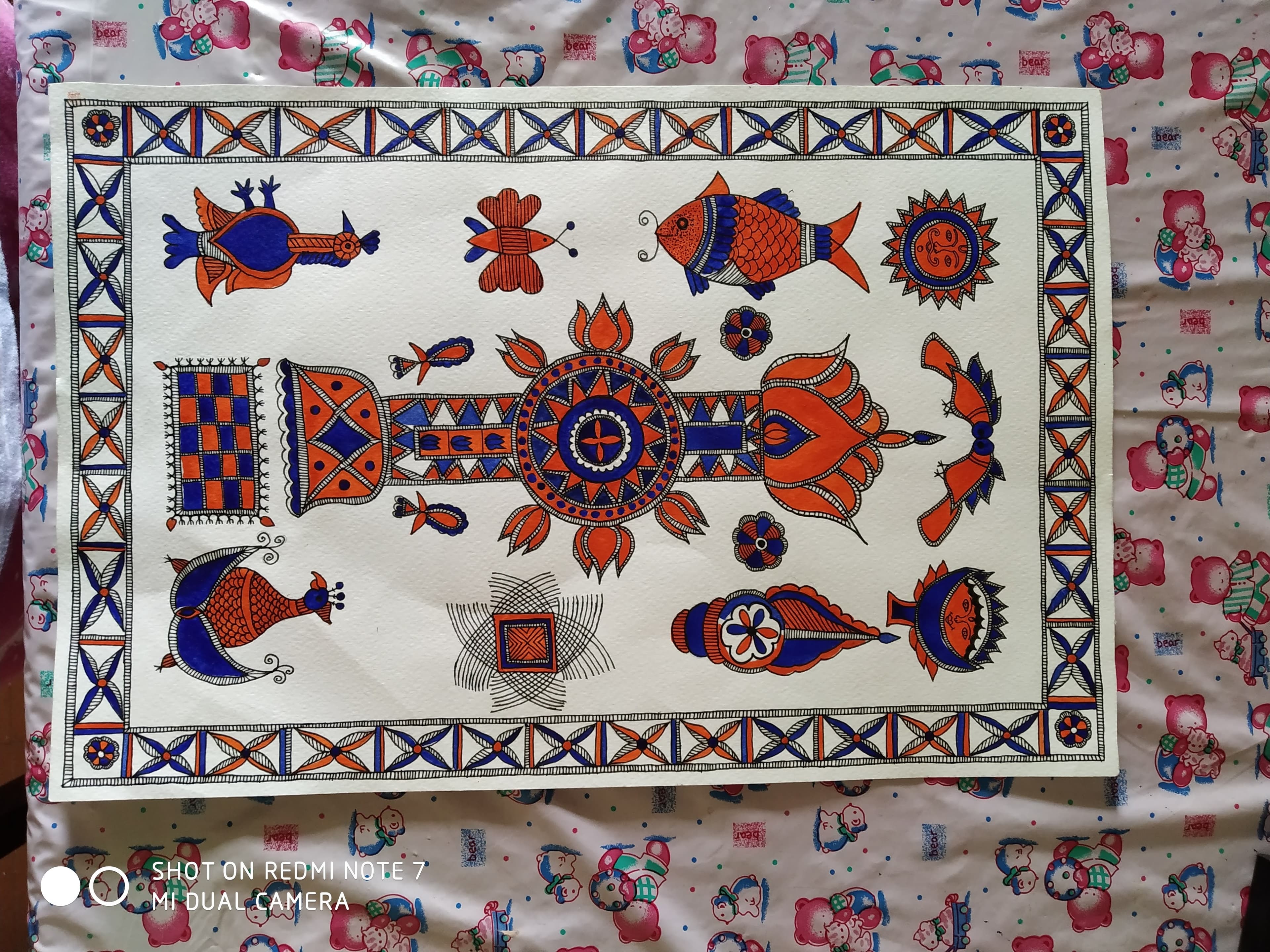 Fish and Traditional Motifs
